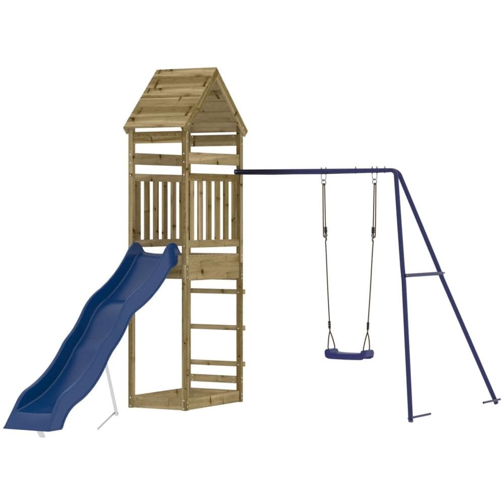 Set da Gioco da Esterno in Legno di Pino Impregnato - Foto 2