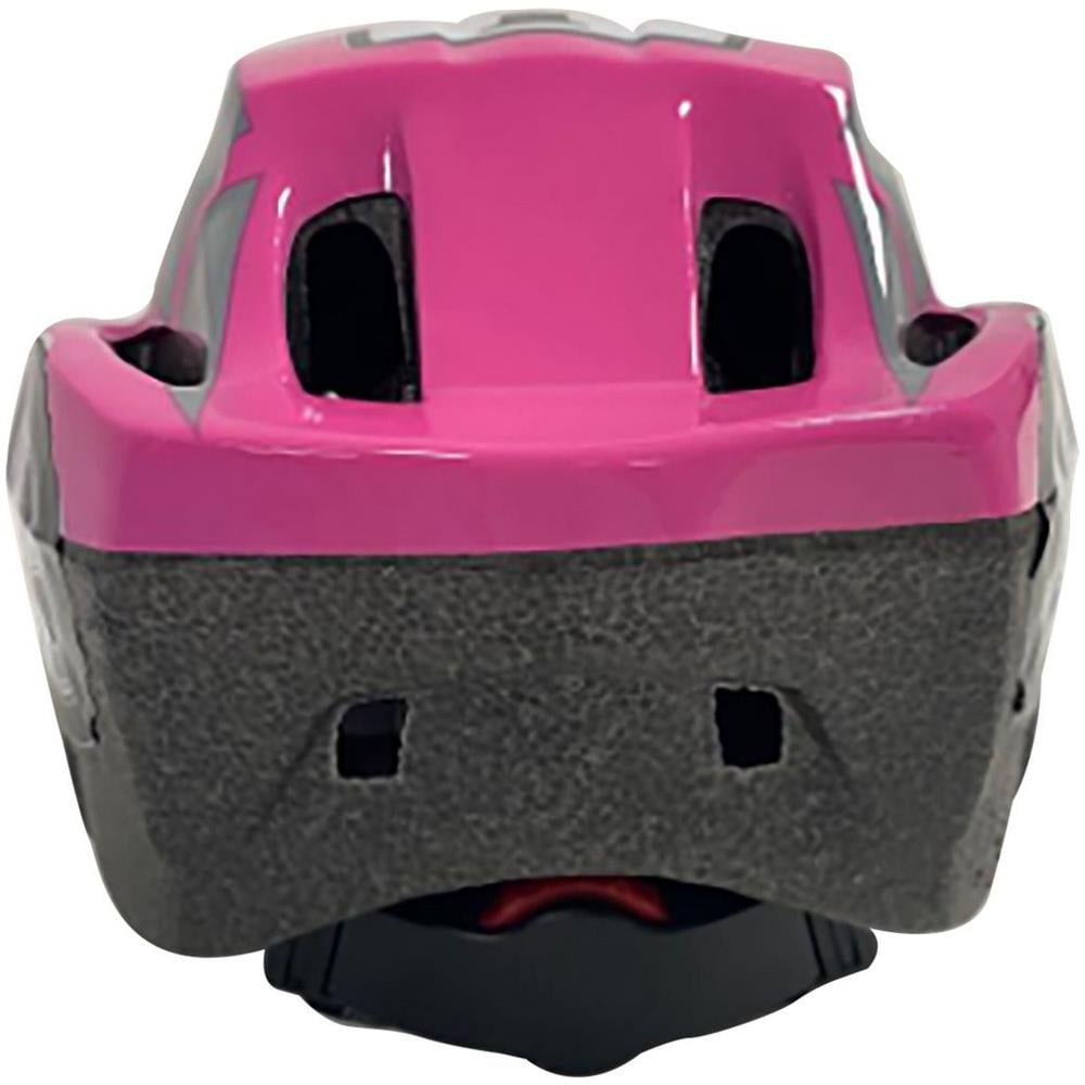 Caschetto Di Sicurezza Bici Baby Regolabile Taglia S 48-52 Cm, Rosa - Foto 6