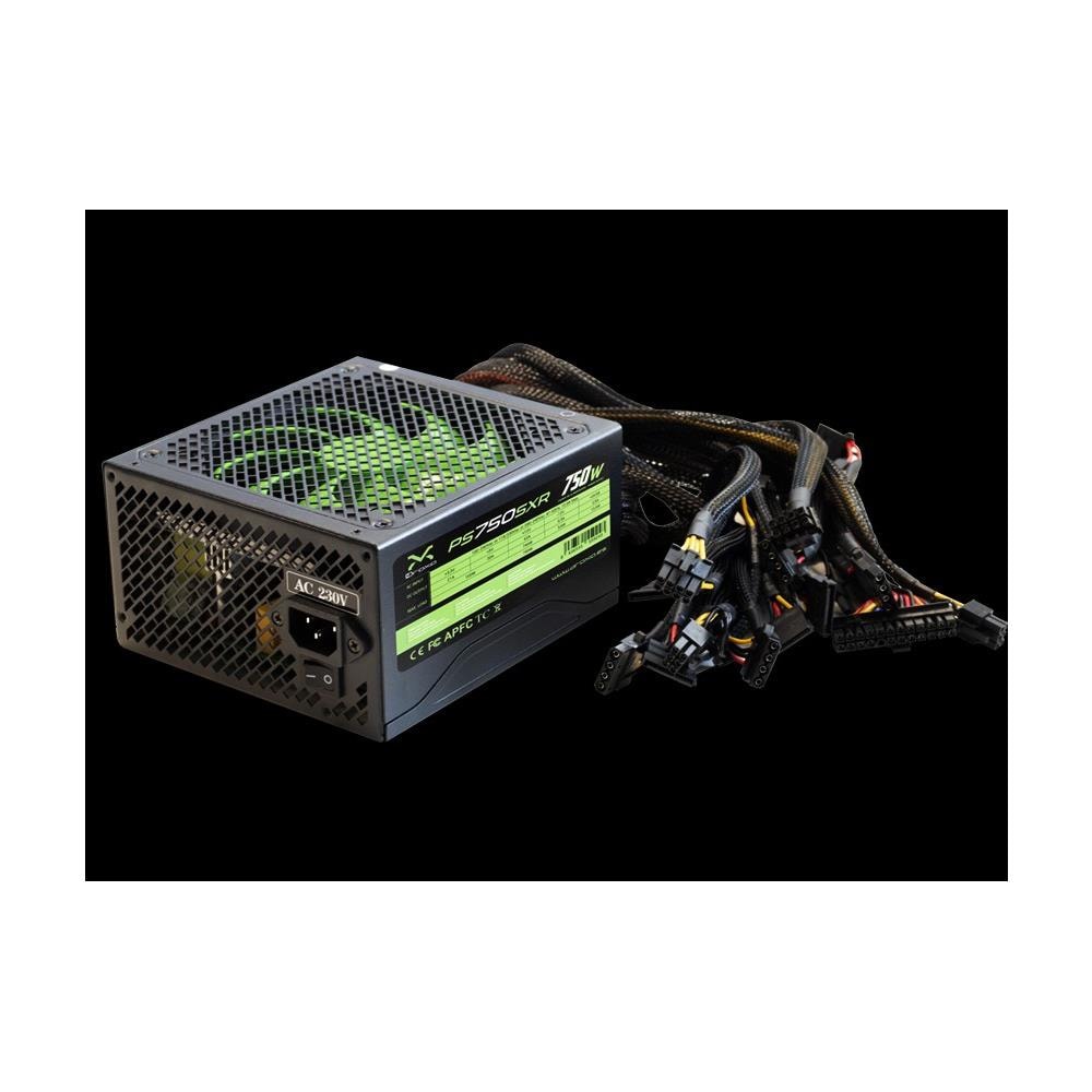PS750SXR alimentatore per computer 750 W 20+4 pin ATX ATX Bacca, Verde - Foto 1