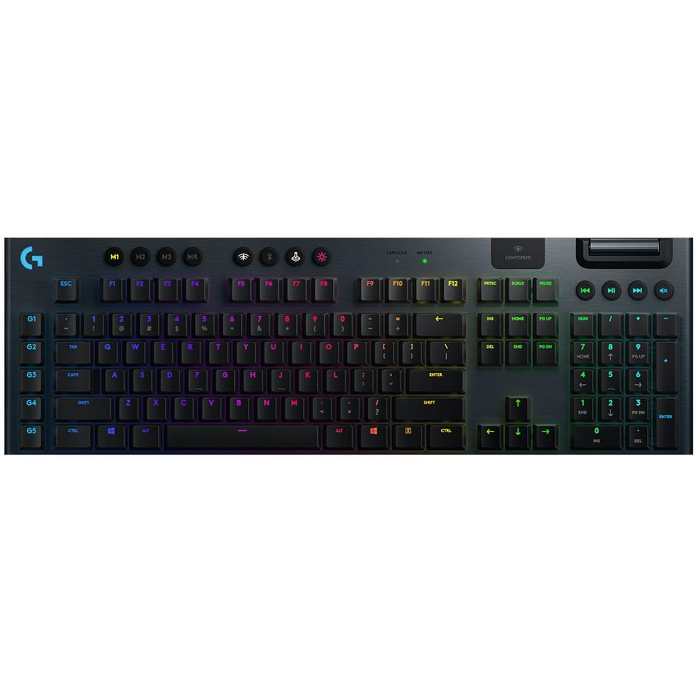G915 LIGHTSPEED Wireless RGB Mechanical Gaming Keyboard - GL Clicky tastiera RF senza fili + Bluetooth Nordic Carbonio - Foto 2