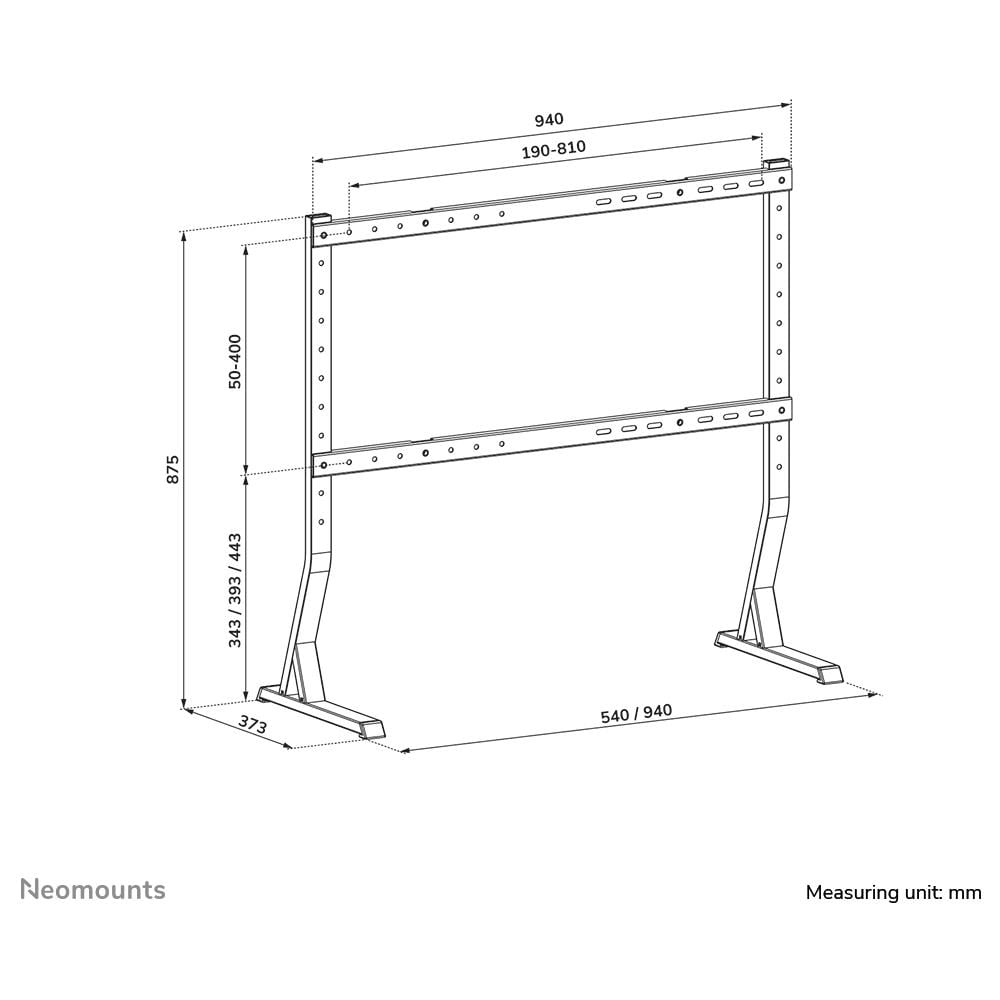 DS45-430BL18 Supporto da tavolo per TV 45-90" - Foto 15
