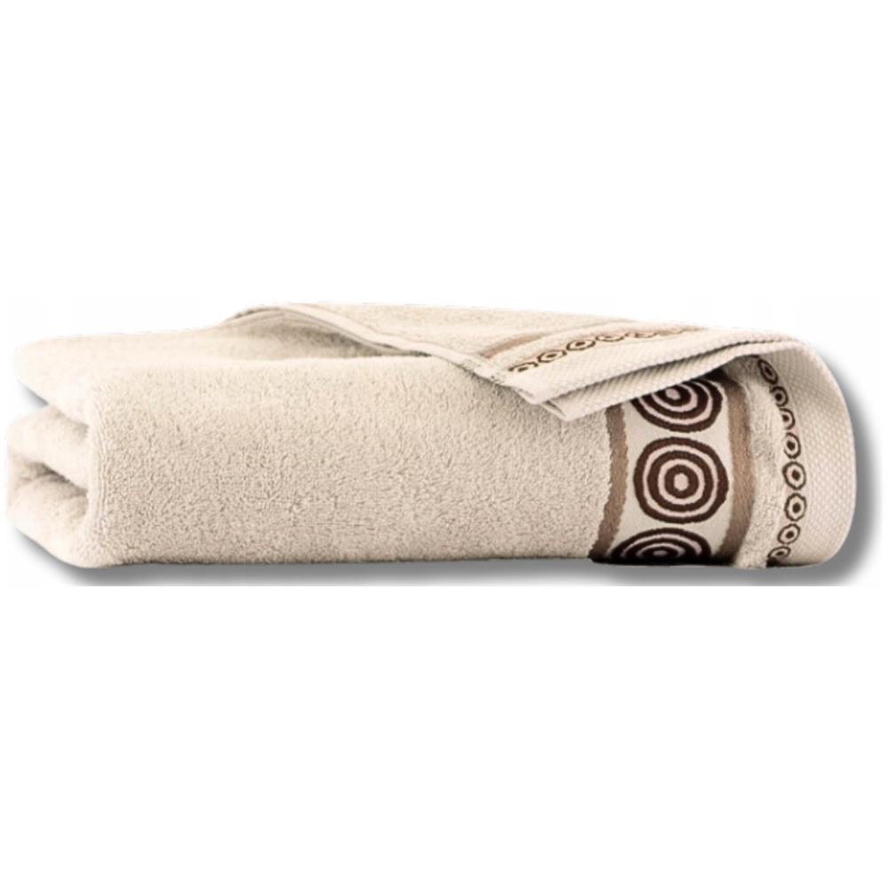 Asciugamano Rondo 2 - 70x140 cm - Beige chiaro - Di lusso - Morbido come il velluto - Elevata assorbenza - Foto 1