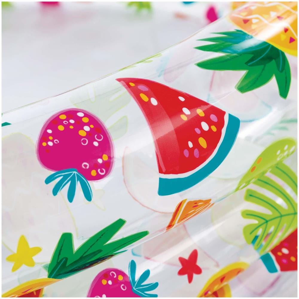 59431NP - Piscina Gonfiabile Rotonda Stampa Fantasia 132x28 cm - Foto 3