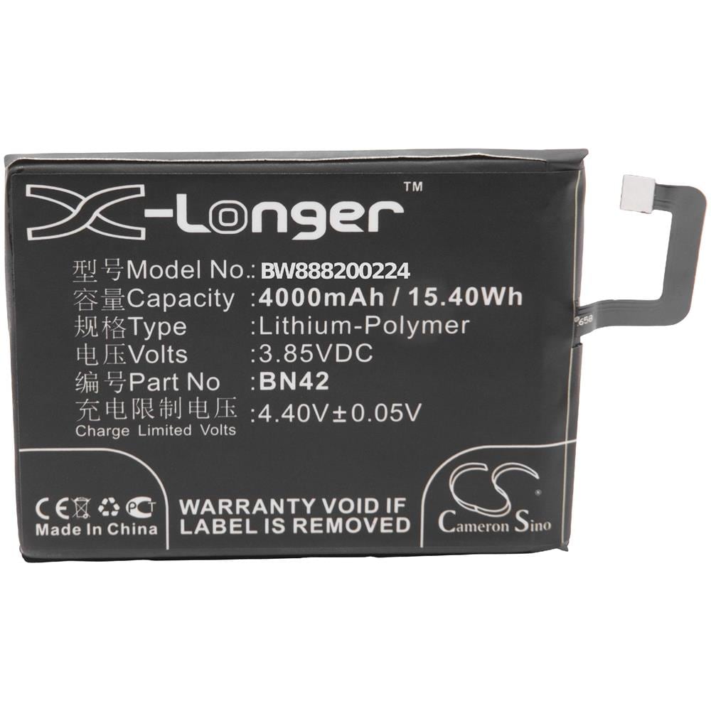 Li-poly Batteria 4000mah (3.85v) Per Cellulari E Smartphone Come Xiaomi Bn42 - Foto 1
