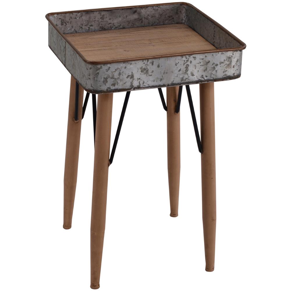 Sf Savino Filippo Mobile Espositore Quadrato 41x41h70 In Legno E Metallo Vintage Eprice
