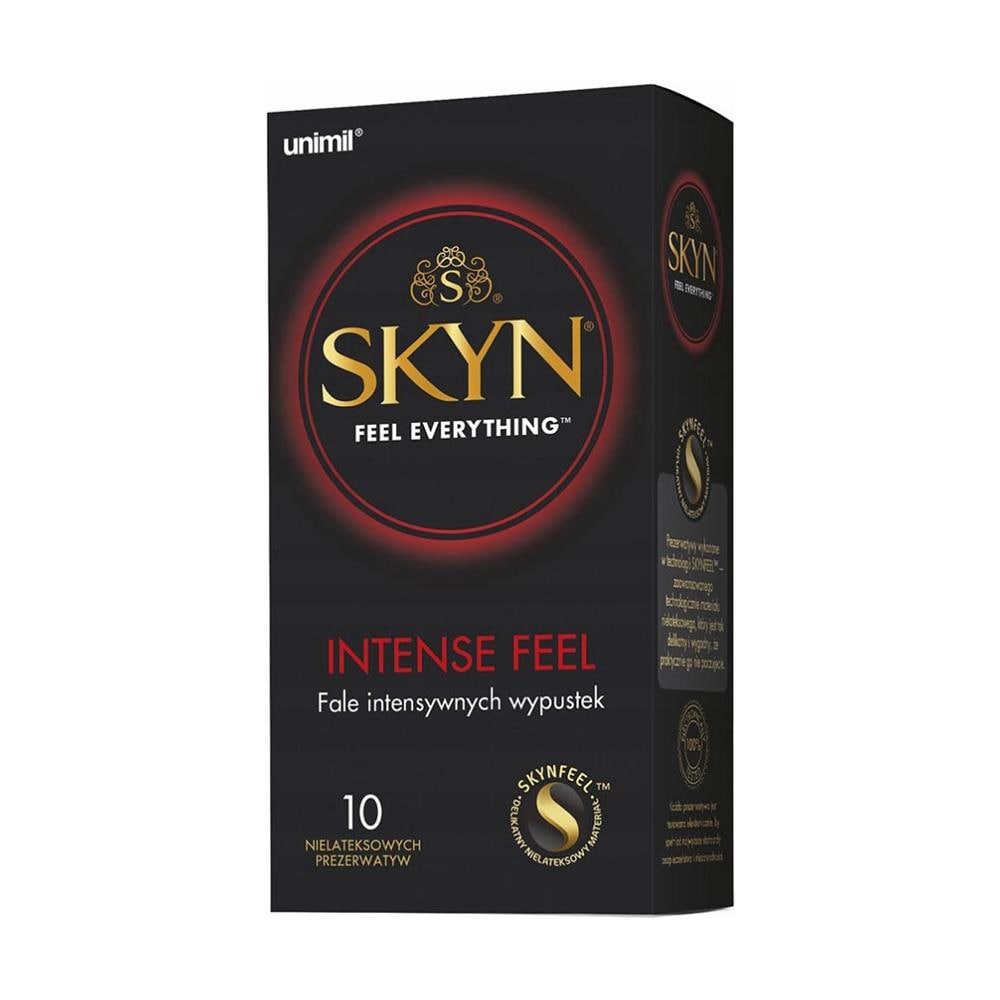 Akuel Skyn® Intense Feel - Preservativi Senza Lattice Stimolanti E Anallergici - Conf. 10 Profilattici - Foto 3