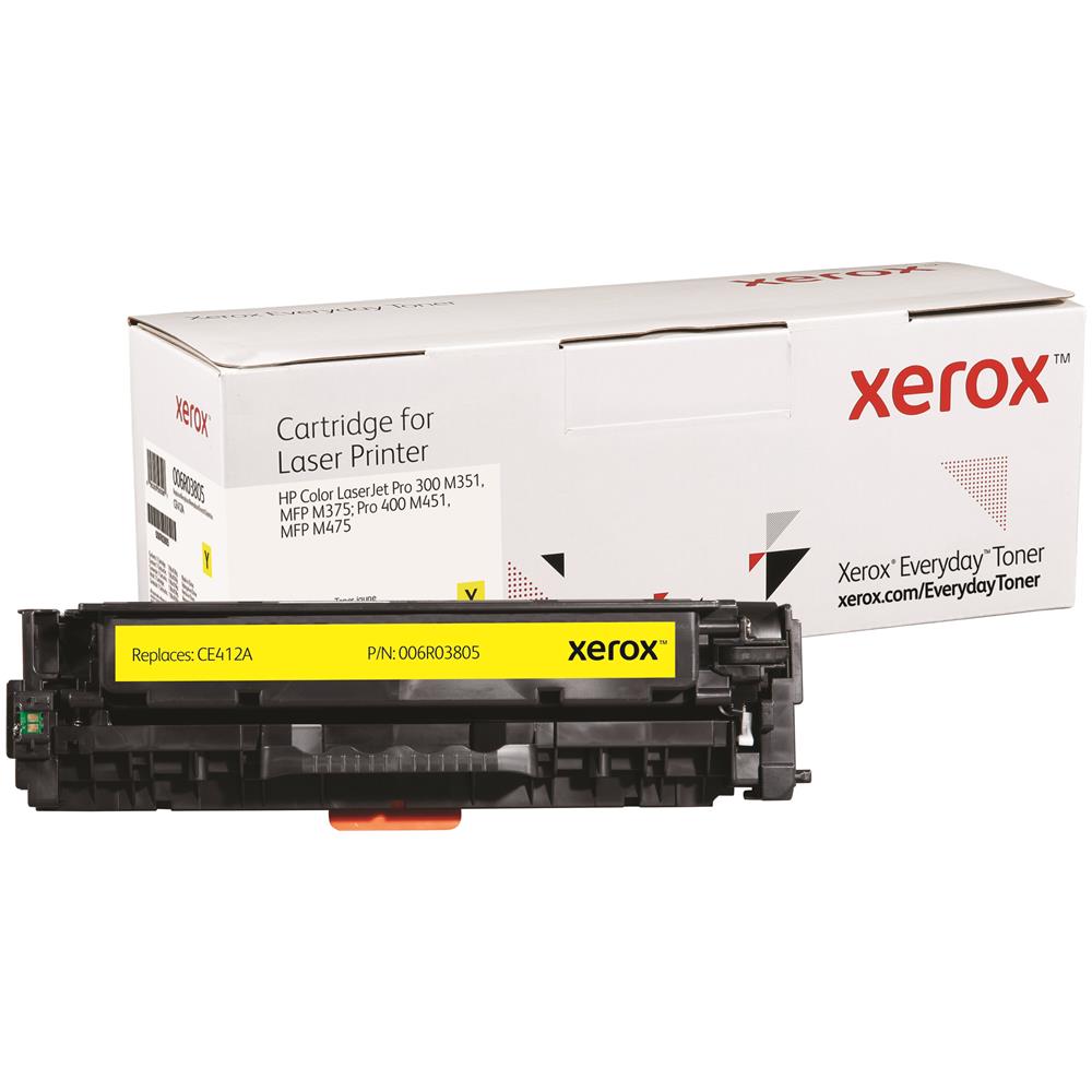 TONER COMPATIBILE - CE413A Giallo per LaserJet Pro 300 Series Capacità 2600 Pagine - Foto 1