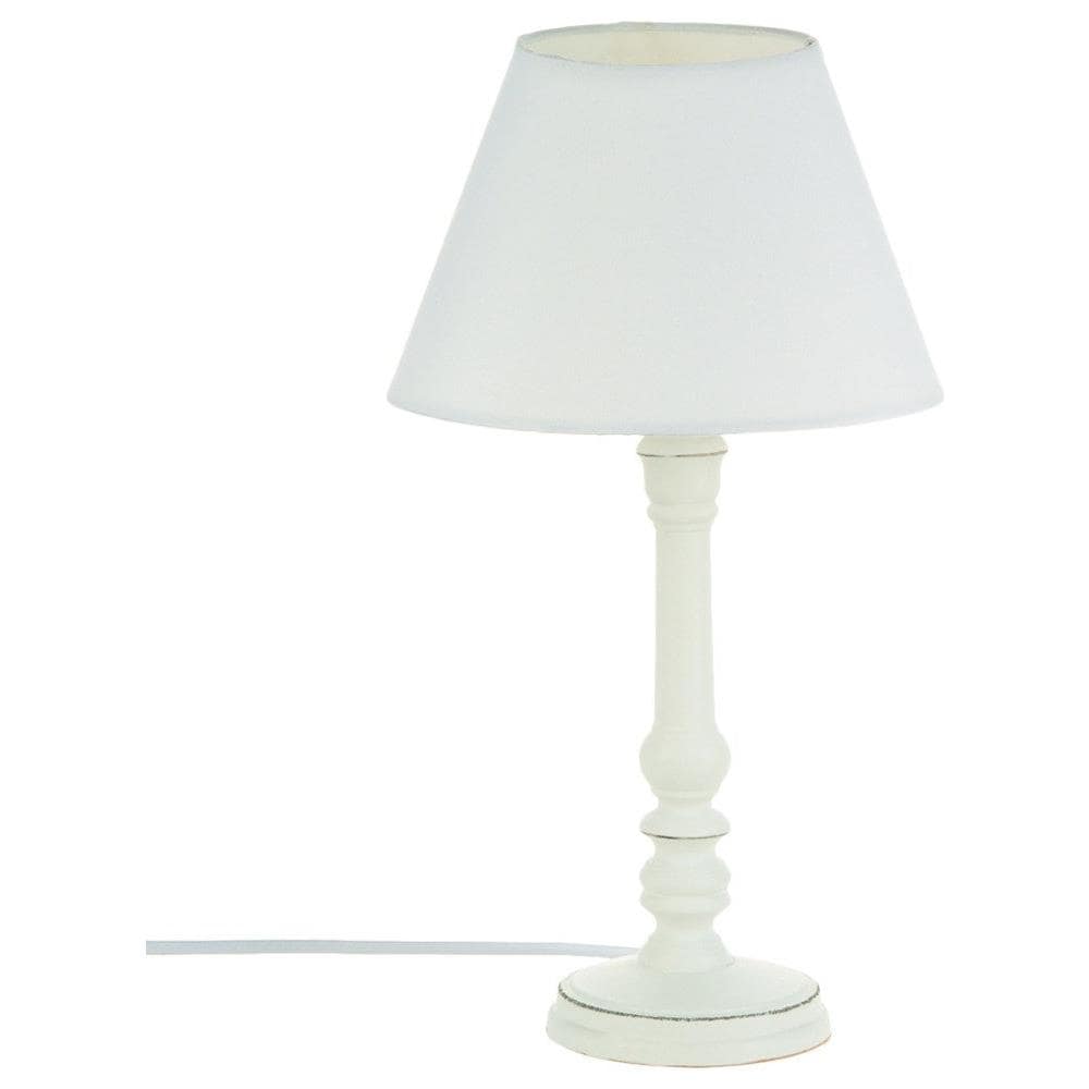 Atmosphera Lampada Da Tavolo - Stile Elegante - Colori Bianco Anticato - Foto 2