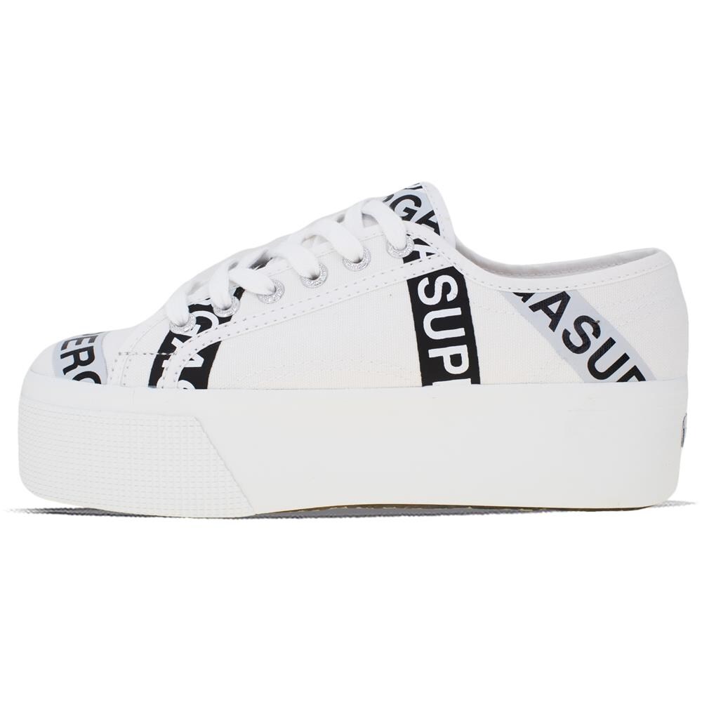 Scarpe 2790 Lettering Tape Jellysole Taglia 36 Codice S41161w-a0o Bianco - Foto 2