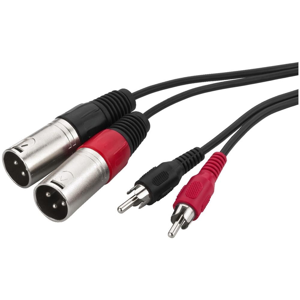 Cavo XLR (M) - Jack Stereo, 3 M