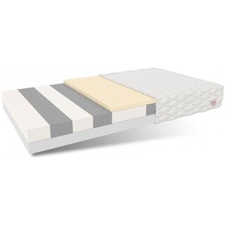 FDM Materasso Dream Dumbo 80x160 Cm - Schiuma Fredda Per Bambini, Altezza 11 Cm, Lattice Ipoallergenico, Rivestimento Sfoderabile E Lavabile, Durezza H2/H3