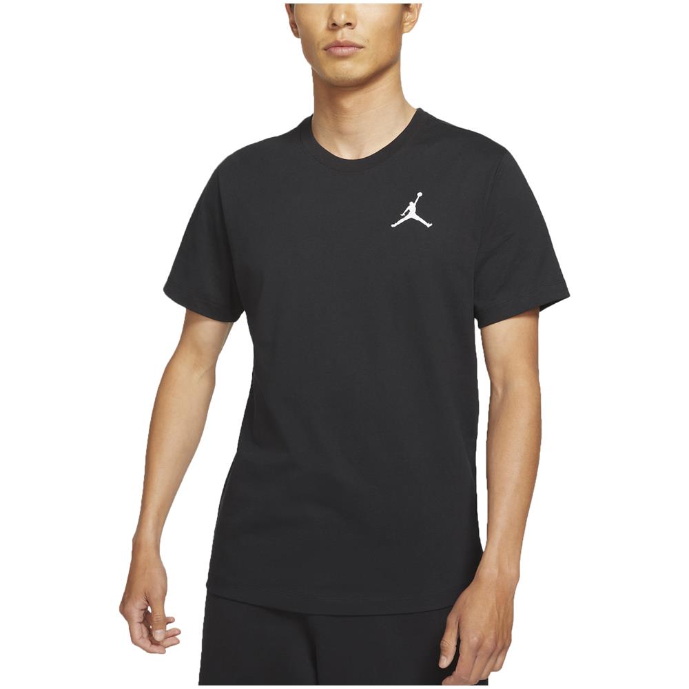 T-shirt Da Uomo Jumpman Embroidered Nera Taglia L Cod Dc7485-010 - Foto 1