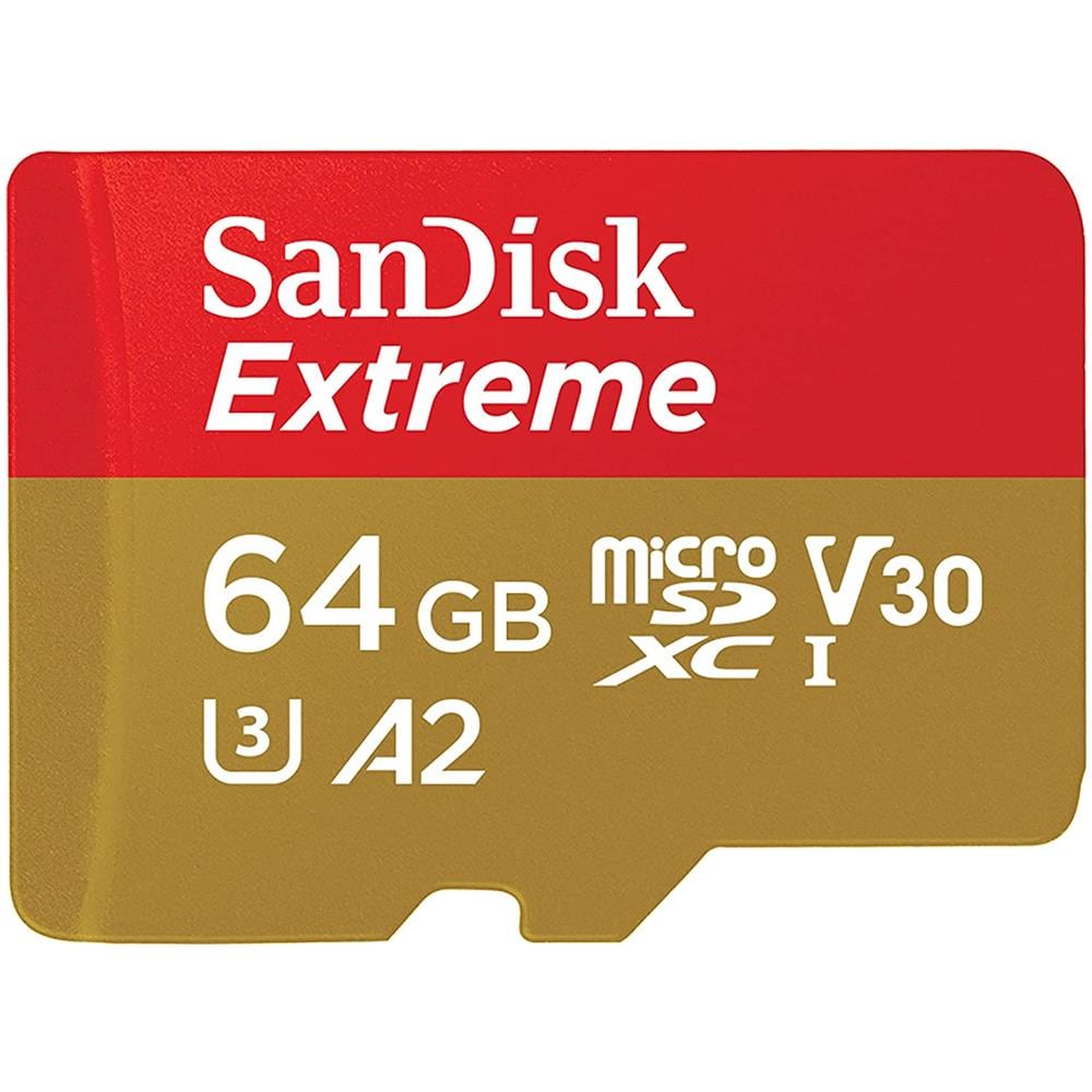 Scheda di Memoria MicroSDXC Extreme 64 GB UHS-I di Classe 10 Velocità 160 MB / s con Adattatore - Foto 1