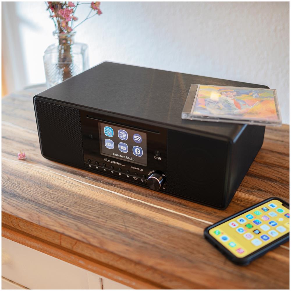 DR 895 CD Portatile Digitale Nero - Foto 5