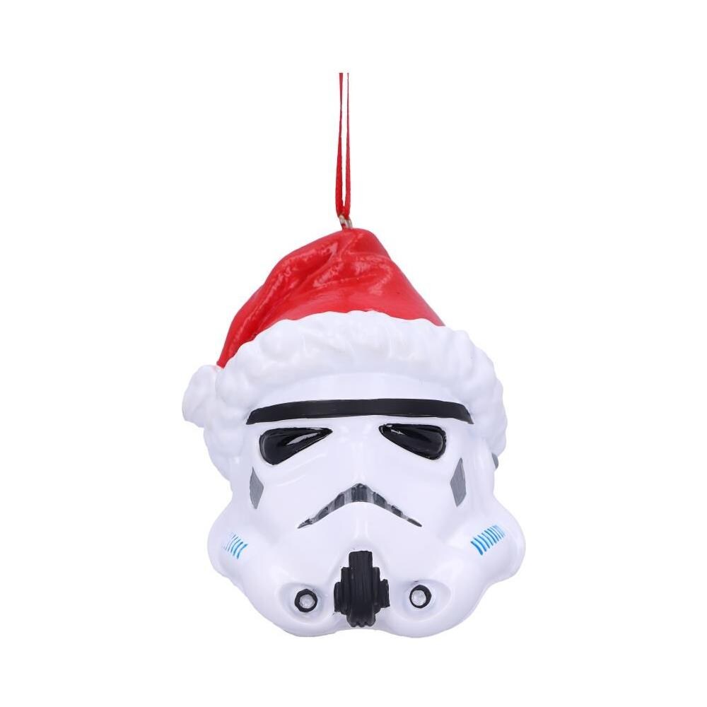 Nemesis Now - Star Wars - Stormtrooper Cappello Di Natale Ornamento Appeso 8,3 Cm - Foto 1