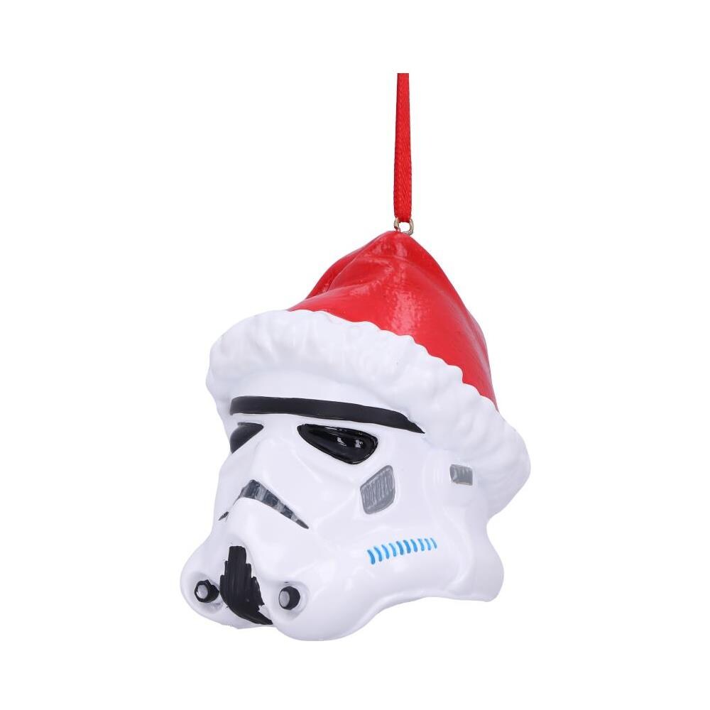 Nemesis Now - Star Wars - Stormtrooper Cappello Di Natale Ornamento Appeso 8,3 Cm - Foto 2