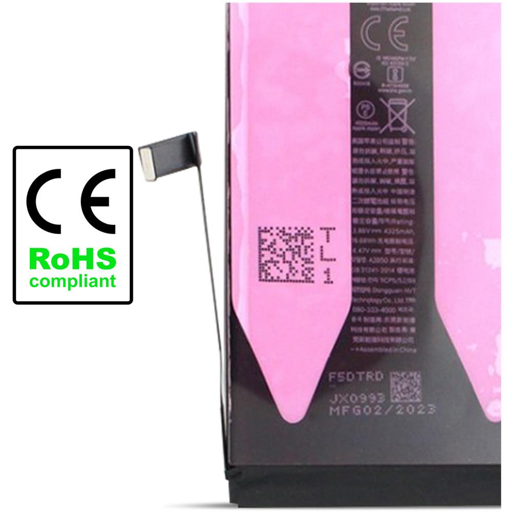 Batteria Interna Compatibile Per Iphone 14 Plus Capacità 4323mah Con Adesivi - Foto 2