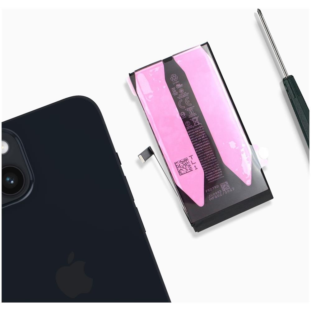 Batteria Interna Compatibile Per Iphone 14 Plus Capacità 4323mah Con Adesivi - Foto 4