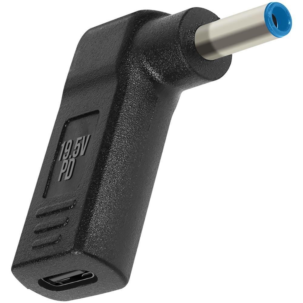Adattatore Di Ricarica Da Usb-c Verso Dc 4,5 X 3,0 Mm Per Computer Hp / Dell - Foto 1