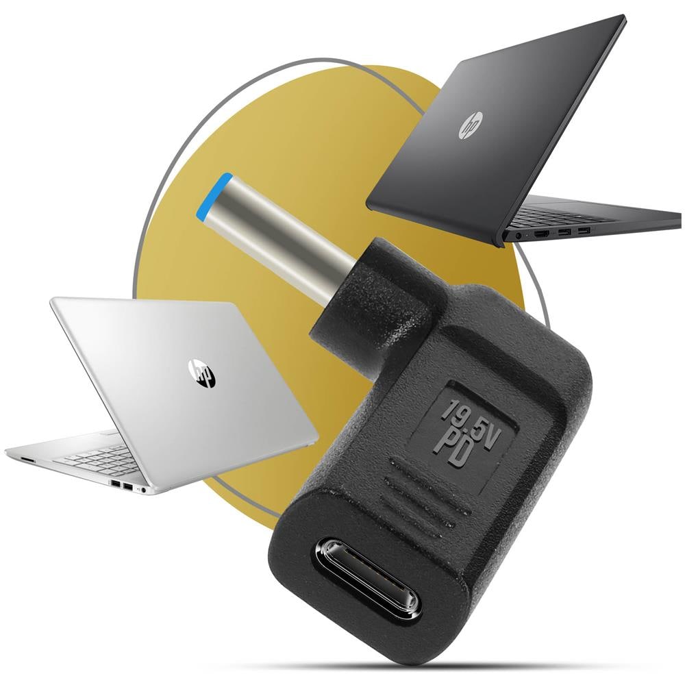 Adattatore Di Ricarica Da Usb-c Verso Dc 4,5 X 3,0 Mm Per Computer Hp / Dell - Foto 2