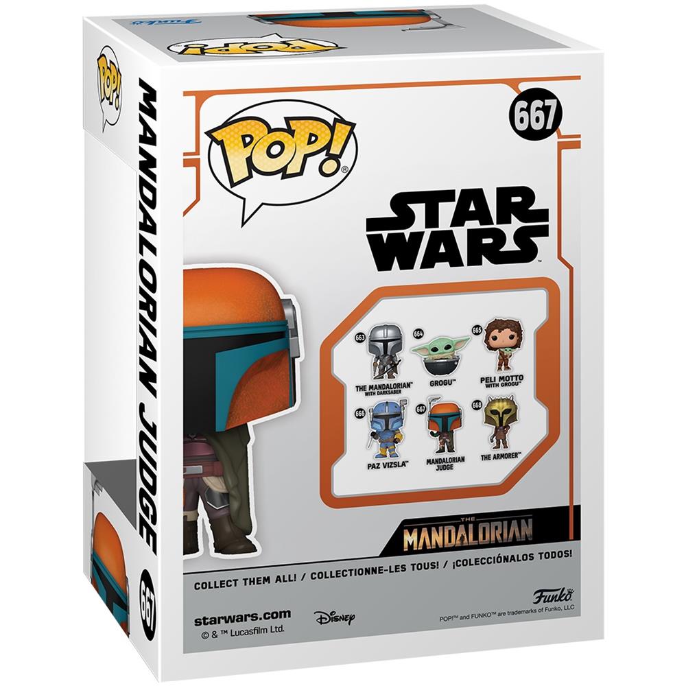 Pop! Star Wars: The Mandalorian Season 3 - Mandalorian Judge - Foto 3
