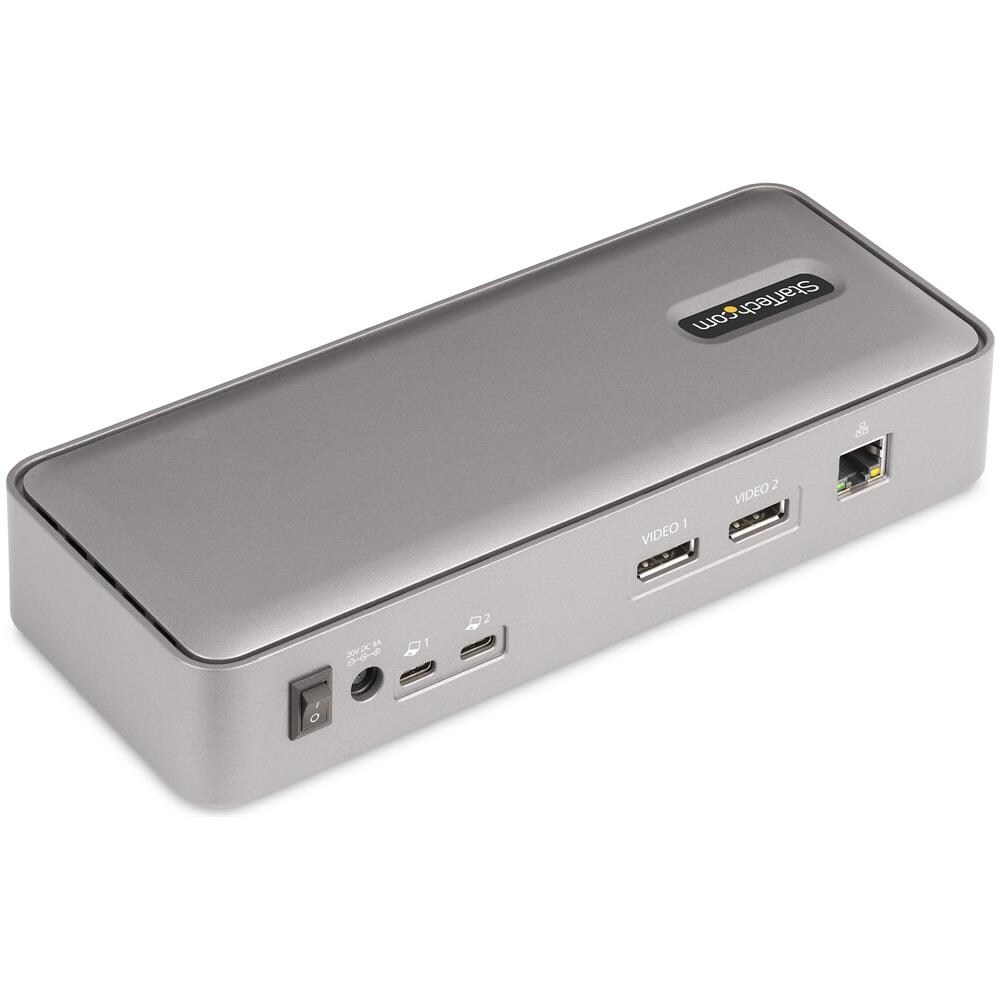 Docking Station 2 Laptop universale 3 USB 3.2 Video 4K Ulta HD 2DisplayPort a Doppio Monitor - Foto 2