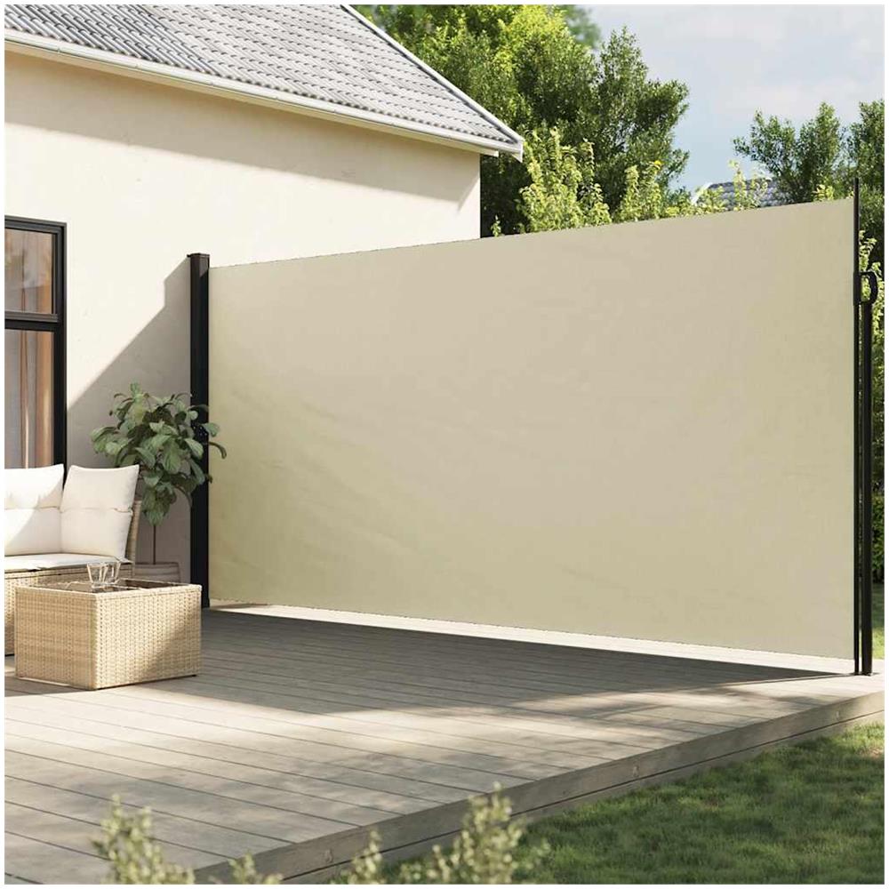 Tenda da Sole Laterale Retrattile Crema 220x500 cm - Foto 2