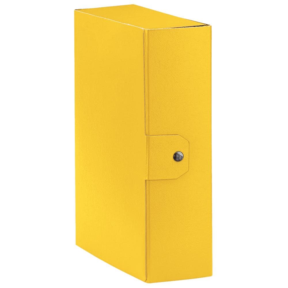 Raccoglitore per documenti Esselte Eurobox C3009 - Pressboard - Giallo - Foto 1