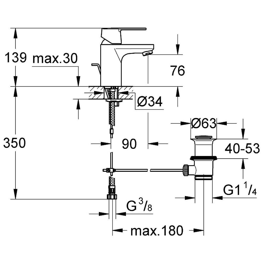 Get Miscelatore Monocomando Lavabo - Foto 2