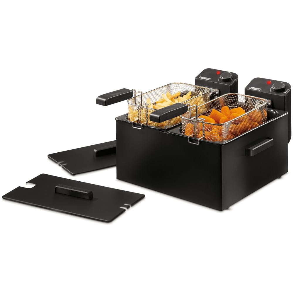 Friggitrice Doppia Capacità 2x3 litri Potenza 1800 Watt - Foto 1