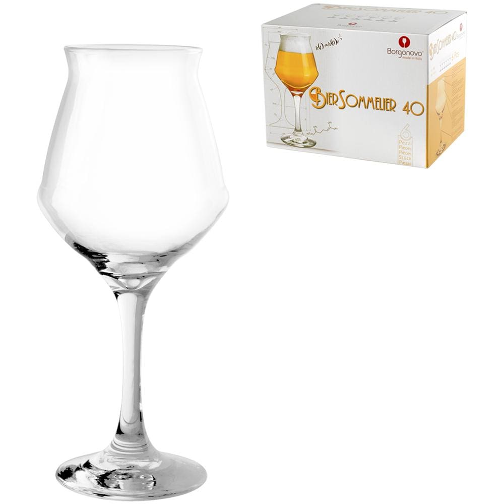 Confezione 6 Calici In Vetro Birra Sommelier Cl40 Tableware - Foto 1