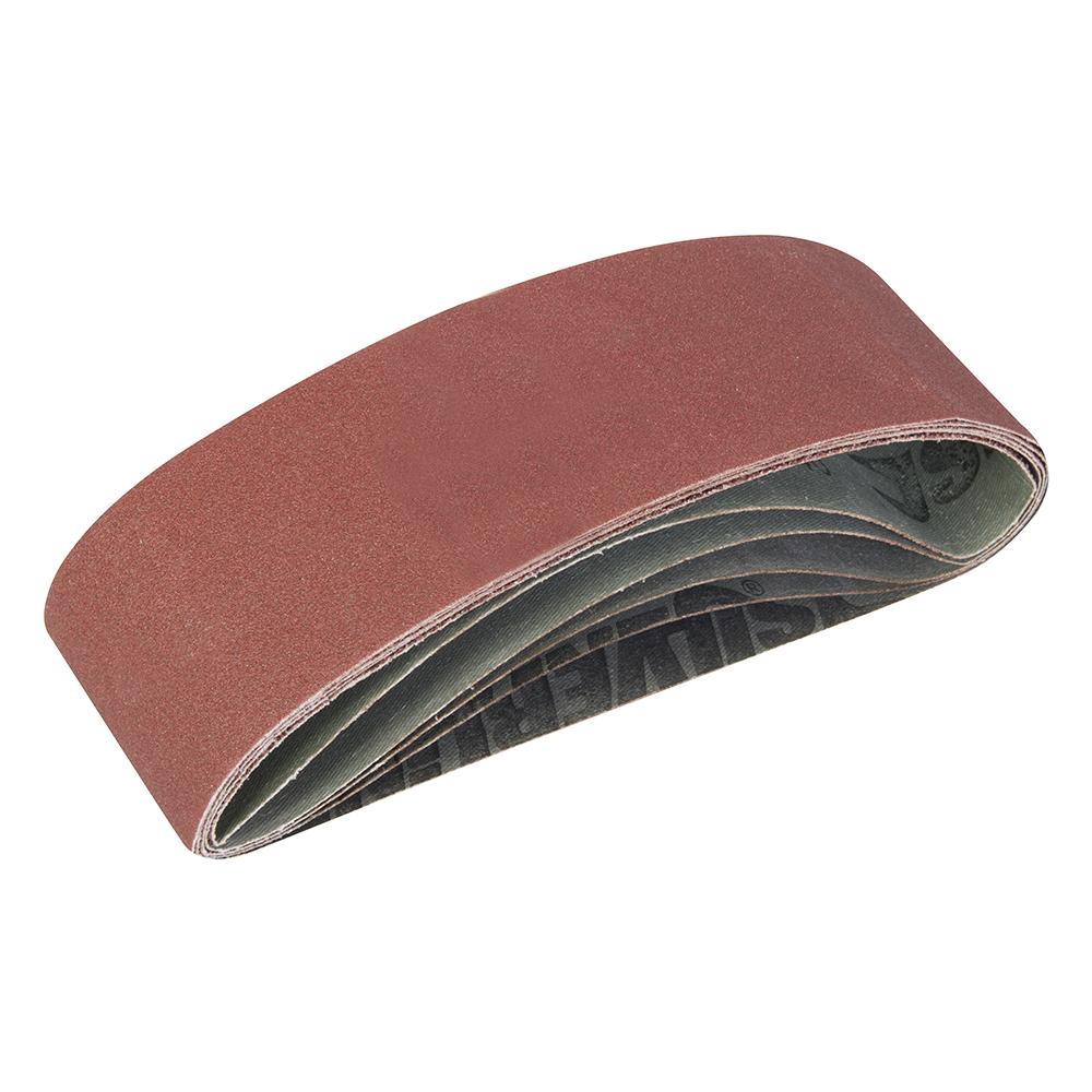310680 Nastri Abrasivi 75 X 533 Mm 5 P. zi Grana 40, 60, 2 X Grana 80, 120 - Foto 1