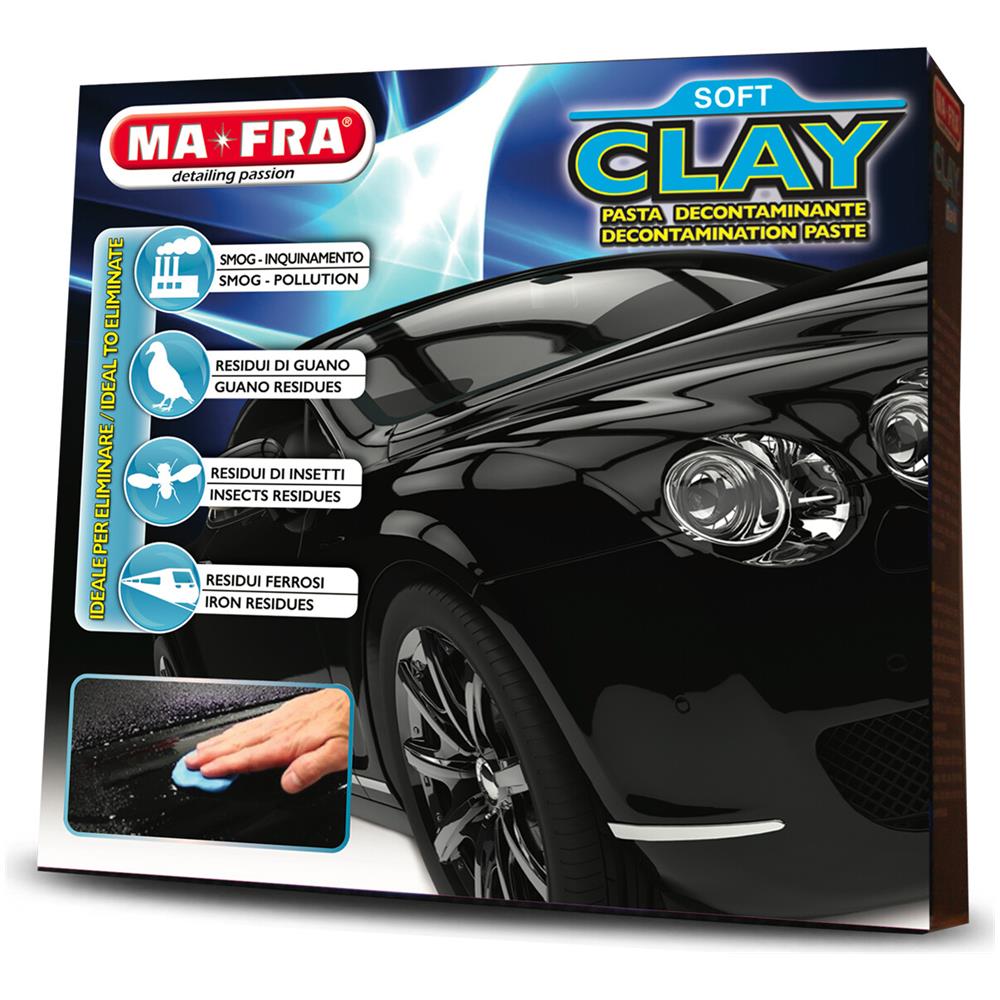 Ma-fra Clay Soft Pasta Decontaminante Lucida Elimina Sporco Smog Auto Scure - Foto 1