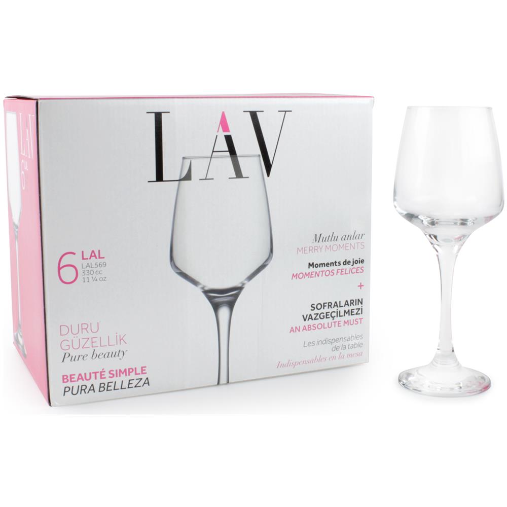 Set 6 Calici Vino 330 Cc - Lal - Foto 2