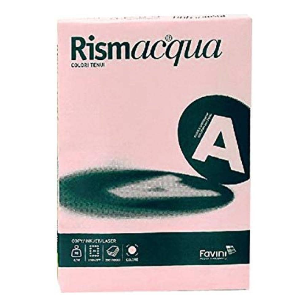 Favini Rismacqua Carta Inkjet A3 (297x420 Mm) 200 Fogli Rosa - Foto 1