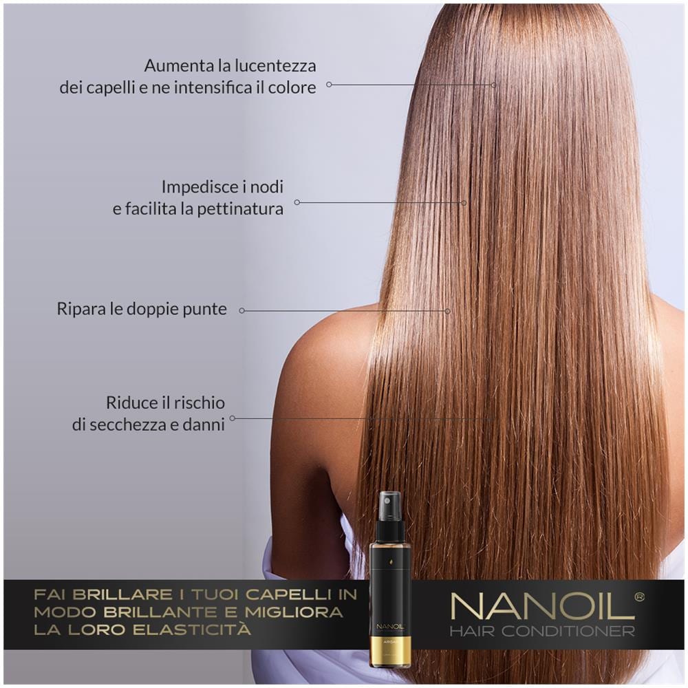 Balsamo Per Capelli All’argan : Balsamo Bifase, 125 Ml, Protegge I Capelli, Li Rende Più Morbidi, Forti E Sani - Foto 5