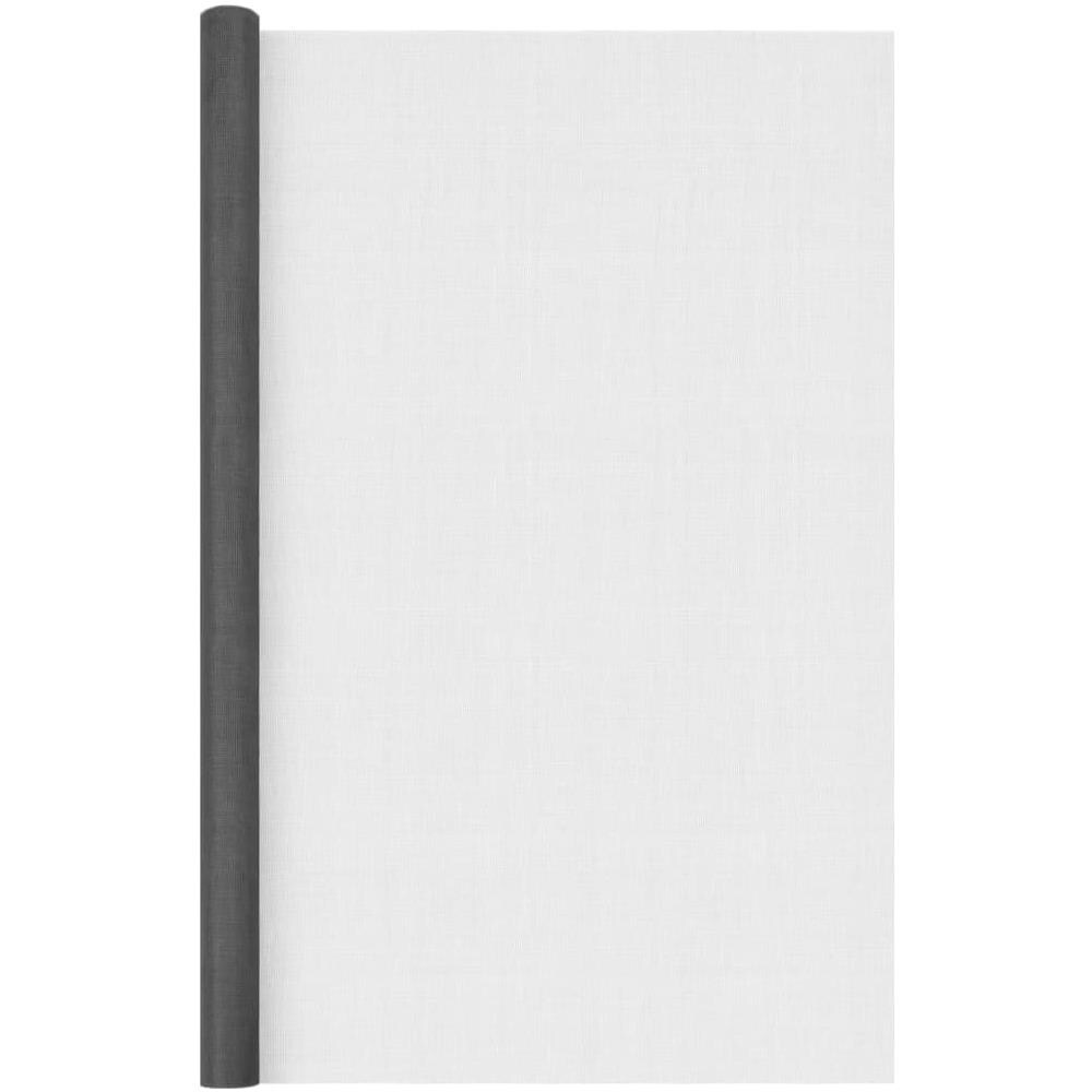 Zanzariera in Fibra di Vetro 100x2000 cm Nera - Foto 3