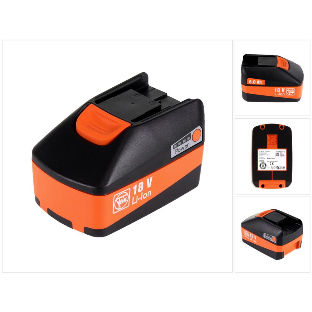 Batteria Agli Ioni Di Litio Da 18v - 6,0 Ah Con Spia Led (92604175020)  - Foto 1