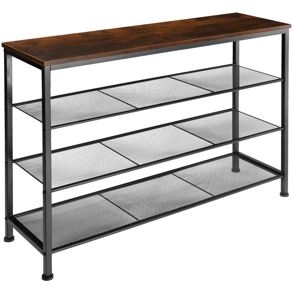 Scarpiera Portsmouth 100 X 30,5 X 72,5 Cm - Industriale Scuro - Foto 1