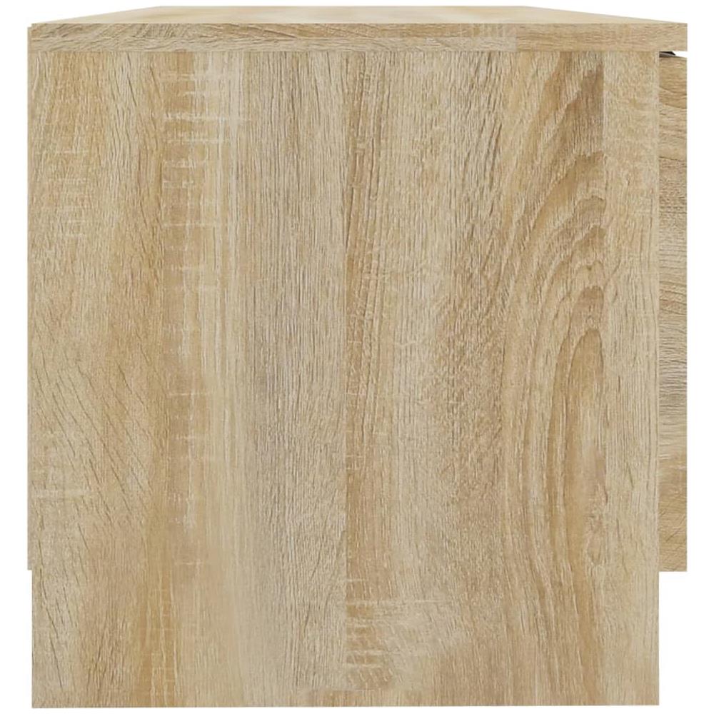 Mobili Tv 2 Pz Rovere Sonoma 80x35x36,5 Cm In Legno Multistrato - Foto 7