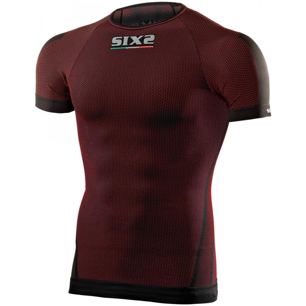 Maglia Mezze Maniche Carbon Dark Red - Foto 1