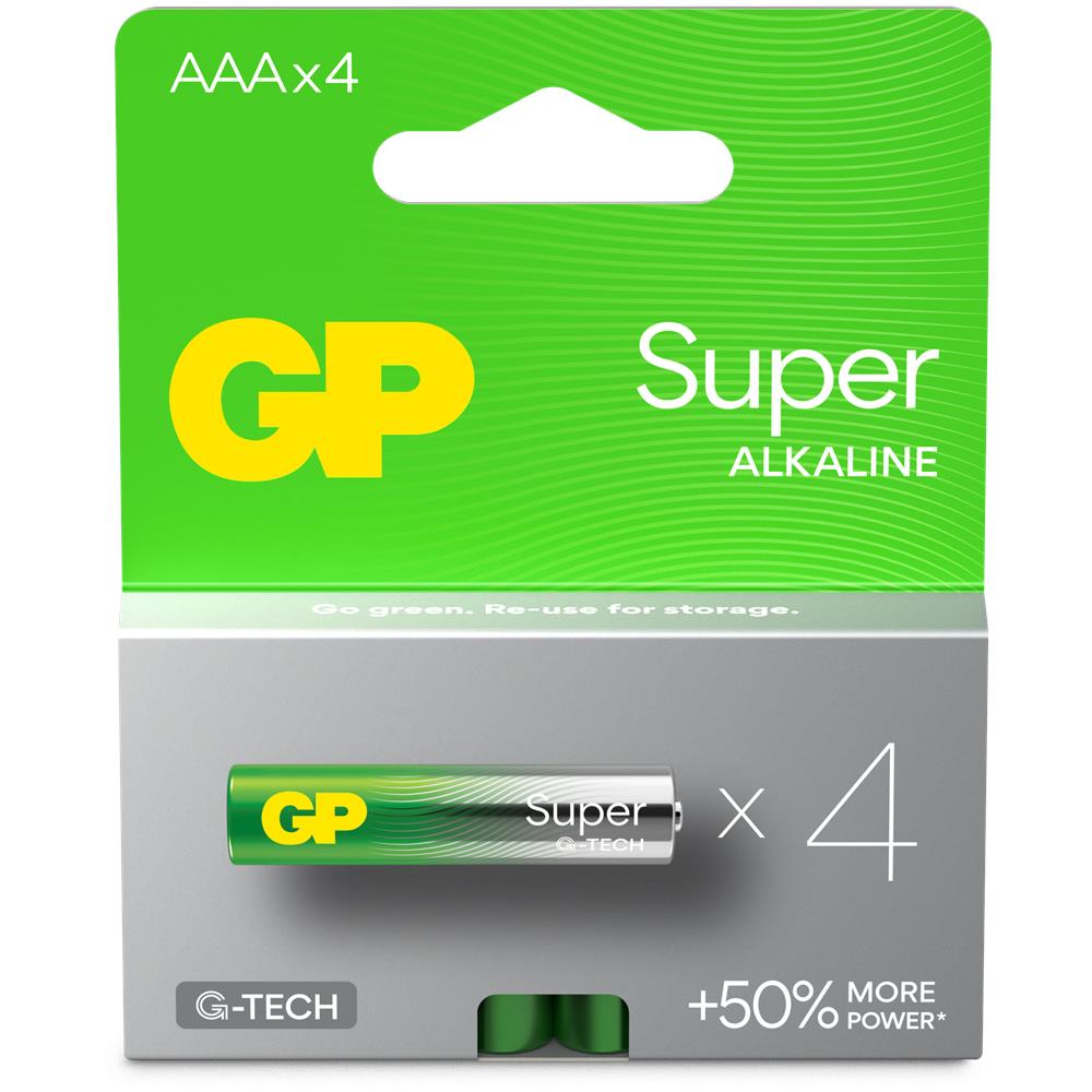 Confezione 4 Batterie Super Alcaline Ministilo Aaa 24a /lr03 - Foto 1