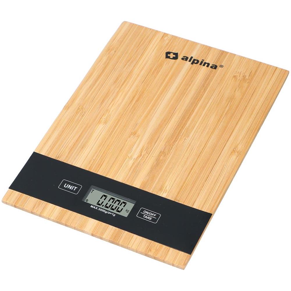 Bilancia Digitale da Cucina Elettronica in Bamb? Spegnimento Automatico Max 5k g - Foto 1