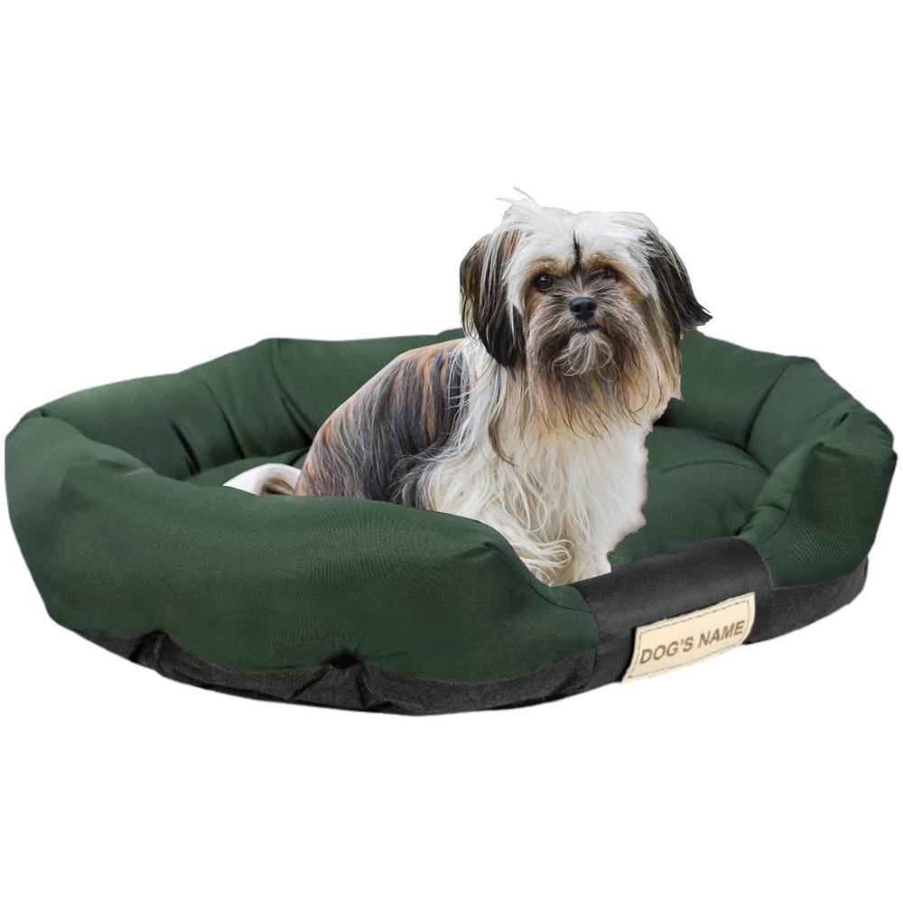 XL Letto per cani 115x95 cm Personalizzabile Impermeabile Verde - Foto 1