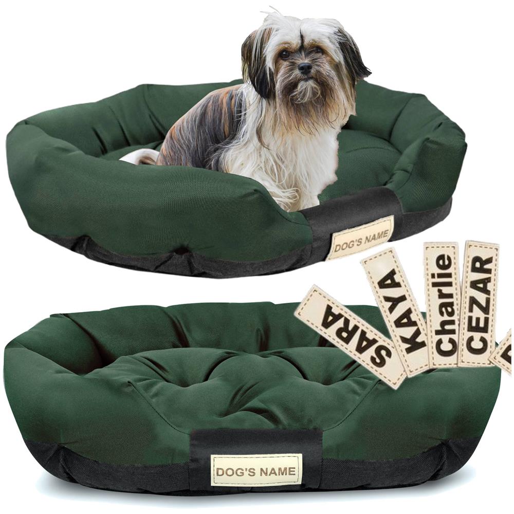 XL Letto per cani 115x95 cm Personalizzabile Impermeabile Verde - Foto 9