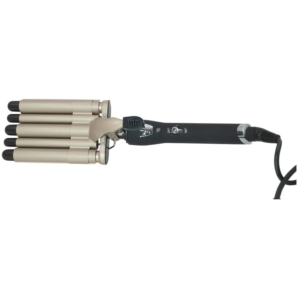 Piastra F-15 Arriccia Capelli A 5 Rami Sn-15 Ondulatore Pentaferro Professionale - Foto 2