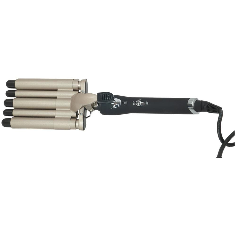 Piastra F-15 Arriccia Capelli A 5 Rami Sn-15 Ondulatore Pentaferro Professionale - Foto 1