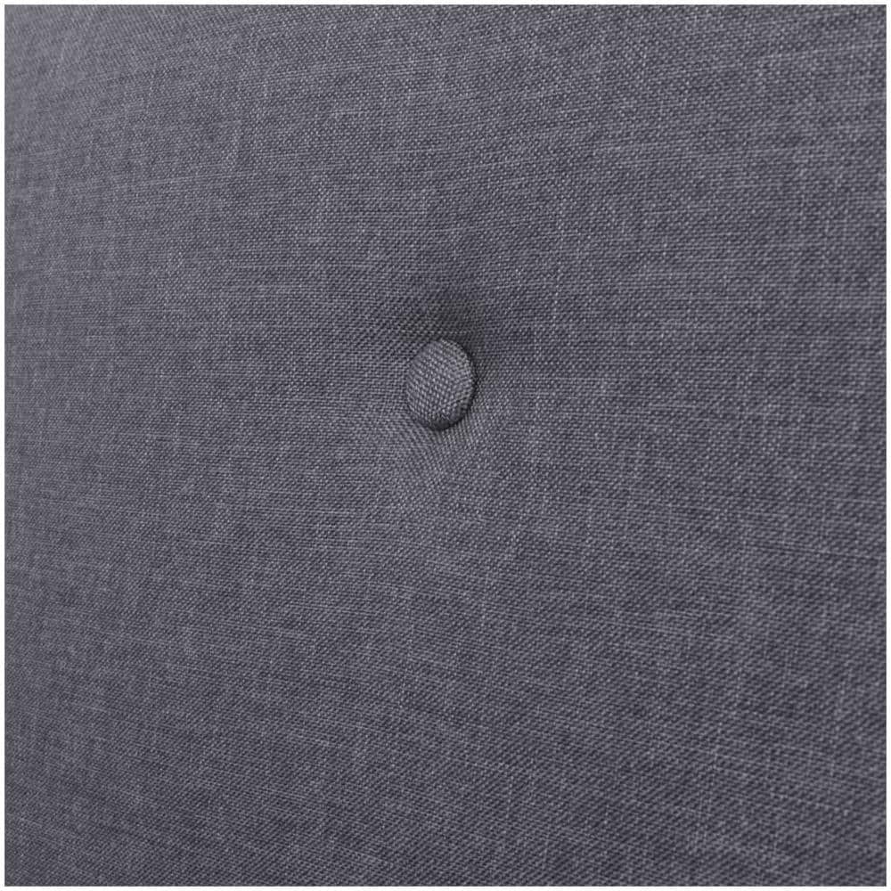 Set Di Divani 3 Pz In Tessuto Grigio Scuro - Foto 2