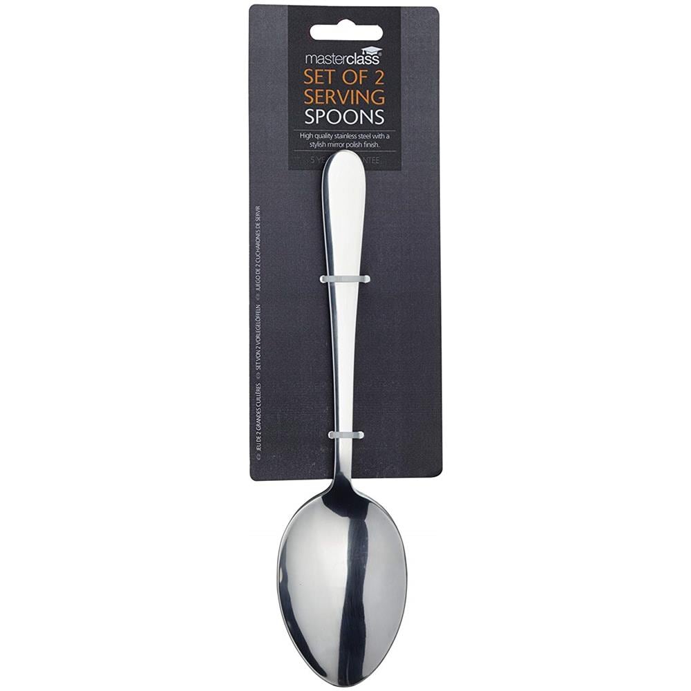 Colore: Grigio  Cucchiaio da Servizio in Nylon 34 cm Kitchen Craft Master Class Deluxe  