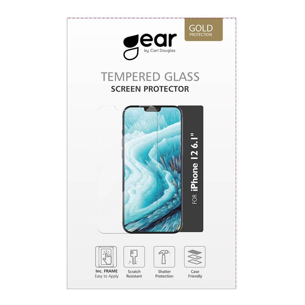 Vetro Temperato 2.5d Full Cover Clear Iphone 12 6.1 ""incl. Cornice Di Montaggio - Foto 2